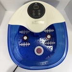 Misiki Foot Spa Bath Massager MM-16C With Heat Bubbles Rollers. Fixed Price $14.99.