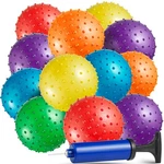 Mini Knobby Balls - (pack Of 12) Bulk 5 Inch Sensory And Spiky Massage .... Fixed Price $17.14.