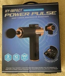 Hy-impact Power Pulse Deep Tissue Percussion Massager Cordless & Rechargeable. Fixed Price $25.00.
