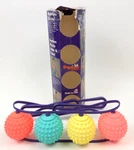 Goosebumps Massage Balls On Rope 4X Spiky Acupressure W/ Box Made Usa Vintage. Fixed Price $39.95.