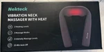 Nekteck Vibration Neck Massager With Heat, Electric Deep Tissue. Fixed Price $19.95.