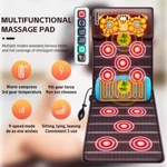 Full Body Electric Mat For Bed W/ Shiatsu Heated Neck Massager Home. Fixed Price $88.88.