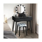 Giantex Vanity Table Set With 8 Light Bulbs And Touch Switch, P... Usa Fast Ship. Fixed Price $142.48.