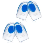 Gel Silicone Heel PADS,2 Pairs Cups For Achilles Tendonitis,shoe Wedge ... Fixed Price $10.60.