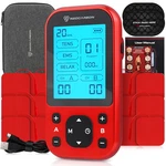 Neocarbon Tens Unit Muscle Stimulator Pro For Back Pain Relief, Shoulder Red. Fixed Price $106.51.