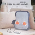 Shiatsu Massage Cushion FE-3310 Black, Heat, Adjustable Modes, Remote Control. Fixed Price $44.44.