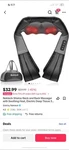 Naipo MGS-150DC Shoulder & Neck Massager With Shiatsu Kneading And Heat. Fixed Price $20.00.