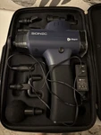 Lifepro Lpsnc Sonic Handheld Percussion Massage Gun - 5 Speeds 8 Heads Blue. Fixed Price $32.00.