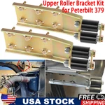 2-PACK 13-04387 For Peterbilt 379 Upper Bracket Kit W/ Rollers Hardware. Fixed Price $118.99.