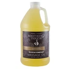Soothing Touch Muscle Comfort Oil, 1/2 Gallon 64 Oz. Fixed Price $121.40.
