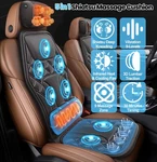 Faux Leather Car Seat Cover W/ Arctic Fan Aircool,heat,vibrating,shiatsu. Fixed Price $89.99.