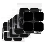 Innovative 20-PACK Black Tens Unit Electrodes Ultimate Pain Relief Solution. Fixed Price $15.99.