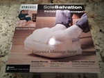 Homedics Sole Salvation Luxury Foot Massager Model # FM-1 New In Box. Fixed Price $19.99.