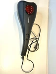 Brookstone Dual Head Percussion Massager BK5225M Deep Tissue Electric Black Red. Fixed Price $24.99.