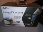North American Wellness Heated Air Compression Leg Wraps W/ Handheld Control. Fixed Price $60.00.