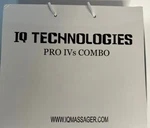 Iq Technologies Pro Ivs Combo Massager Tens Ems Slippers And Belt K131290 New. Fixed Price $70.90.