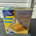 Scholls Soothing Foot Warmer & Massager Foam Slipper DRMA7801CA. Fixed Price $19.99.