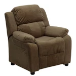 Flash Furniture Charlie Microfiber Kids Recliner With Flip-up Storage Arms An.... Fixed Price $272.30.