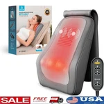 Deep Tissue Back Massager W/ Heat Shiatsu Nodes Neck Shoulder Relief Cushion New. Fixed Price $49.20.