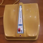 LB3 Vtg Dr Scholls Foot Massager With Heat No. 413X, Harvest Gold, Tested Works. Fixed Price $26.00.