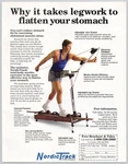Nordictrack Exerciser Cml Company Aerobic Fitness 1989 Vintage Print Ad. Fixed Price $12.85.