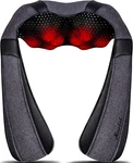Shiatsu & Back Massager With Heat - Deep Tissue Neck, Shoulder Pain. Fixed Price $62.99.