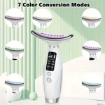 7 Color Neck Face Massager Tool, Facial For Skin Care At Home, Scu. Fixed Price $25.71.