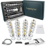 Defunx Cupping Kit For Massage Therapy - 24 Cups Green Box,. Fixed Price $35.94.