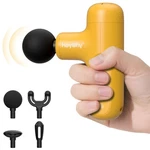 Heychy Super Massage Gun Deep Tissue, Handheld Muscle Mini, Yellow. Fixed Price $76.99.