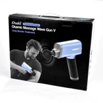 Osaki Otamic Series 5-SPEED Massage Gun With 4 Replaceable Heads In Blue Nib. Fixed Price $159.00.