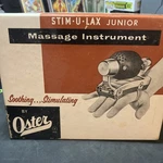 Oster Stim-u-lax Junior Massage Instrument Model M4 Perfect Vintage D3. Fixed Price $19.95.