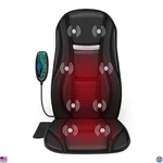 Snailax Vibration Back Massager With Heat, 8 Motors, 5 Modes, Chair Cushion Pad. Fixed Price $101.86.