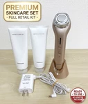 Panasonic EH-SR74-N Rf Ultrasonic Facial Massager Gold Cordles AC100-240V Tested. Fixed Price $109.00.