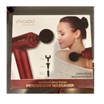 Vivaspa Cordless Rechargeable Handheld Percussion Massager MS1720-RED. Fixed Price $24.65.