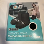 Health Touch Memory Foam Massaging Booties Black Women Size Large 9-10.5 'new'. Fixed Price $15.00.