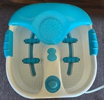 Bubbling Foot Spa. Fixed Price $9.00.