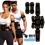 Ems Muscle Stimulator Toner Massager Fitness Abs Abdominal Trainer Rechargeable. Fixed Price $18.79.