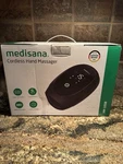 Medisana Cordless Hand Massager For Arthritis Carpal Tunnel HM105B Black. Fixed Price $45.00.