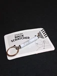 Keyring Back Scratcher Kikkerland Extends Up To 6". Fixed Price $8.99.