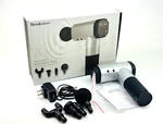 Brookstone Fascial Deep Massage Gun RS1007 4 Interchangeable Heads Relaxing. Fixed Price $34.99.