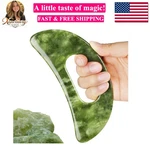 Jade Stone Massage Tool Large Board With Handle Muscle Scrapin.... Fixed Price $17.99.