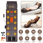 Full Body Shiatsu Massage Mat In Pu Leather With Heat And Comfort Features. Fixed Price $129.99.