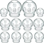 12PCS Glass Cupping Set, 4 Sizes, With Finger Grips For Myofascial Massage,nerve. Fixed Price $48.54.