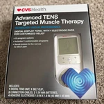 Cvs Health Advanced Tens Targeted Muscle Therapy Pain Relief Brand New. Fixed Price $30.00.