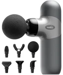 Morelax Mini Gun Percussion Muscle Massager Back Pain Relief - Silver. Fixed Price $44.08.