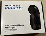 Reathlete Knee Leg And Thigh Massager New Open Box Re-xpress Mint Therapy. Fixed Price $99.00.