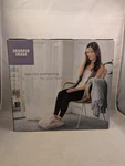 Sharper Image Heated Foot Pillow W/ Vibration Remote Control New 3 Levels. Fixed Price $25.89.