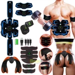 Rechargeable Ems Abs Trainer Arms & Hips Muscle Stimulator Abdominal Training. Fixed Price $12.79.