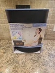 Health Touch Memory Foam Black Massaging Lumbar Support Back Vibration - New. Fixed Price $19.90.