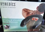 Homedics (model NMS-350) Neck Massager Shiatsu And Vibration With Heat. Fixed Price $29.99.